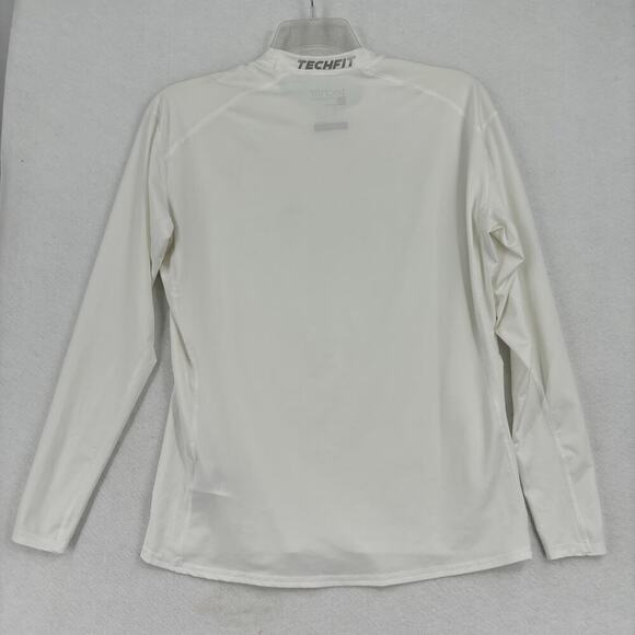 Adidas Performance Base Layer Techfit Compression Top White Size 2XL - Picture 8 of 12